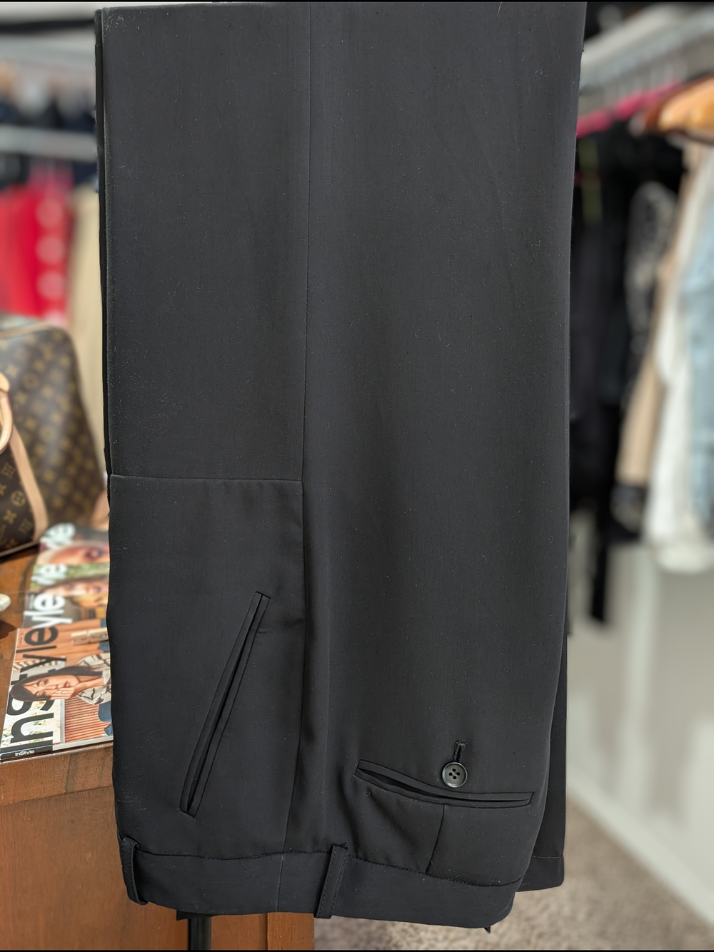 BCBGMaxAzria Black Women's Trousers